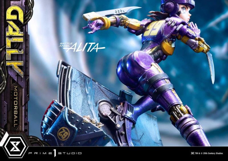 Prime 1 Studio《銃夢》凱麗 死亡球競賽（ガリィ モーターボール）1/4 比例全身雕像 特典版