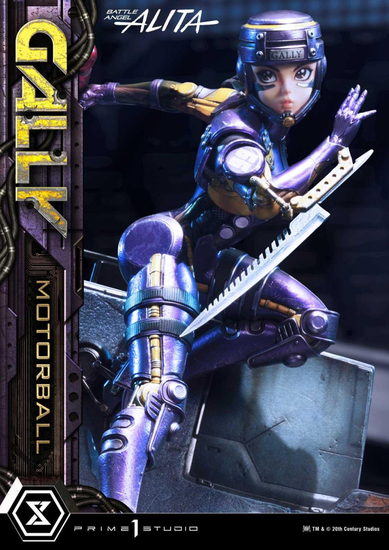 Prime 1 Studio《銃夢》凱麗 死亡球競賽（ガリィ モーターボール）1/4 比例全身雕像 特典版