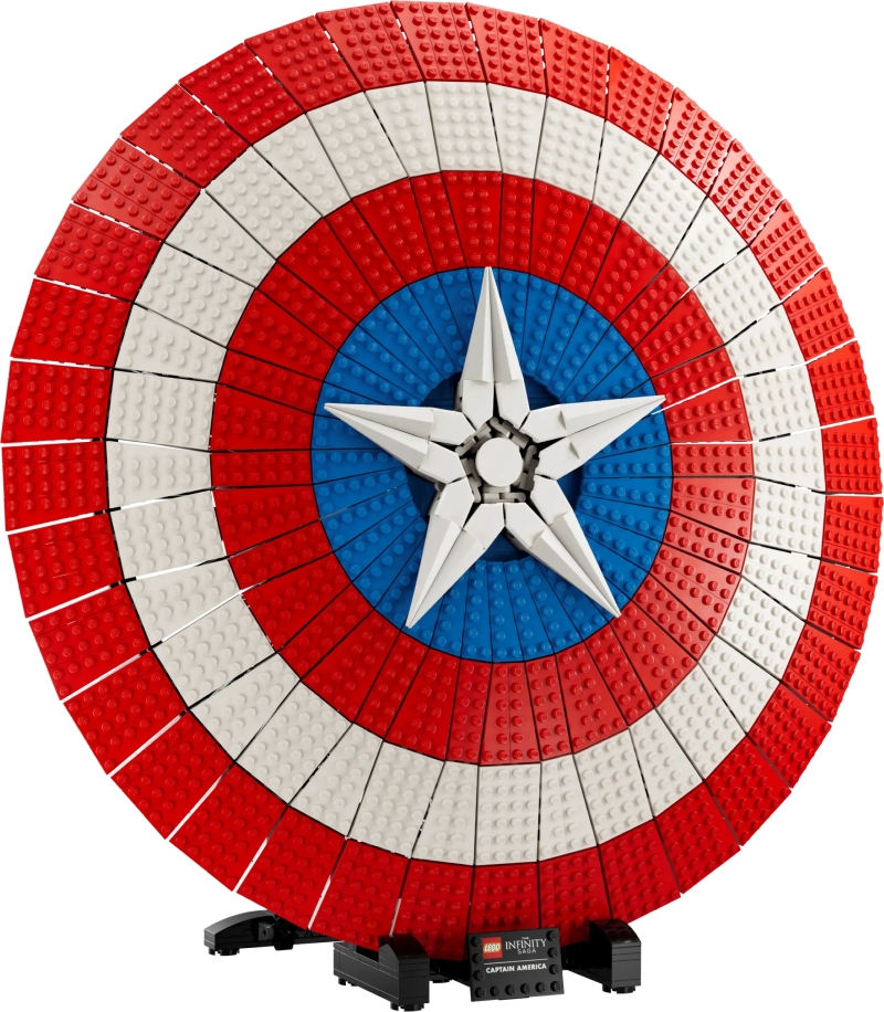 LEGO 76262 MARVEL「美國隊長的盾牌」直徑 47 公分的經典圓盾!(Captain America's Shield)