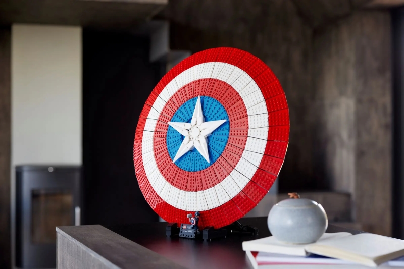 LEGO 76262 MARVEL「美國隊長的盾牌」直徑 47 公分的經典圓盾!(Captain America's Shield)
