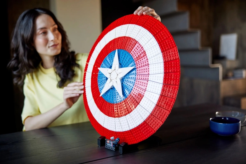 LEGO 76262 MARVEL「美國隊長的盾牌」直徑 47 公分的經典圓盾!(Captain America's Shield)