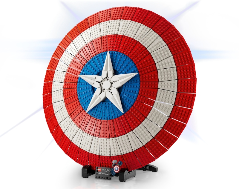 LEGO 76262 MARVEL「美國隊長的盾牌」直徑 47 公分的經典圓盾!(Captain America's Shield)