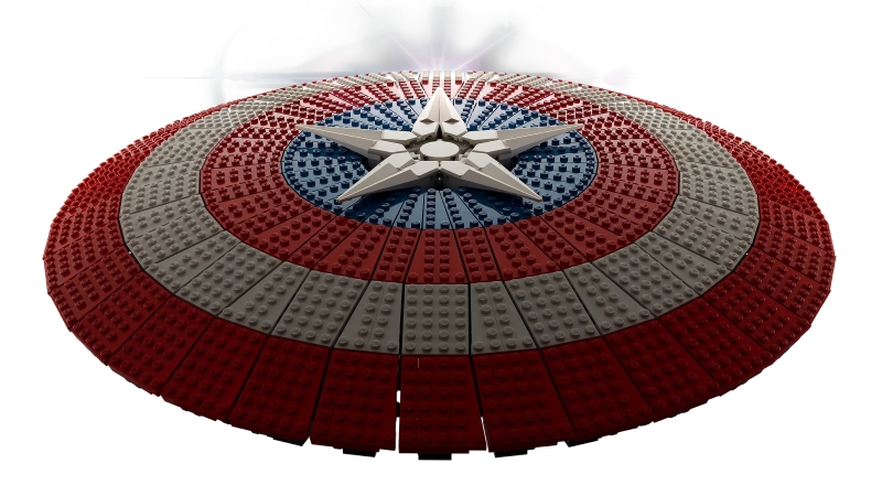 LEGO 76262 MARVEL「美國隊長的盾牌」直徑 47 公分的經典圓盾!(Captain America's Shield)