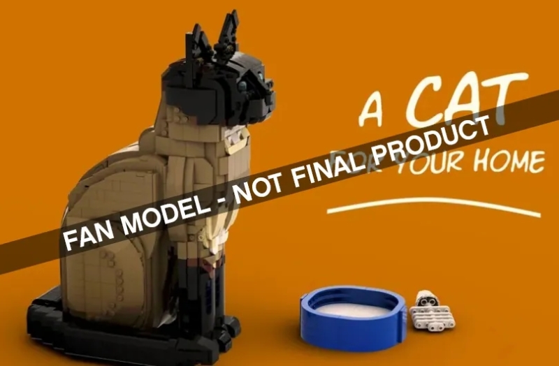 2022 年 LEGO IDEAS 作品第三波審核結果公開!經典電影《大白鯊》、樂高寵物貓將在未來商品化!