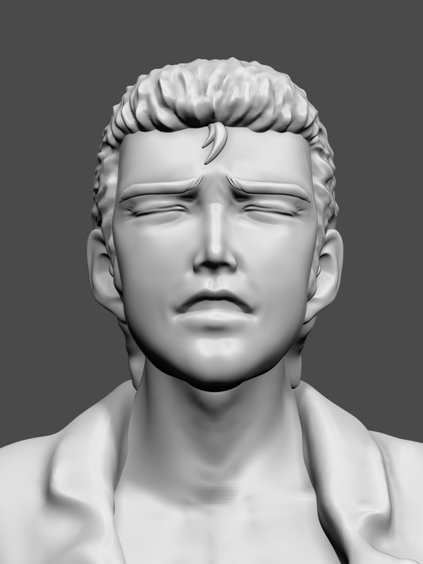 唔喔好男人！大金工業《瞎攪和的技術》 阿部高和 1/12 比例可動人偶原型製作進行中