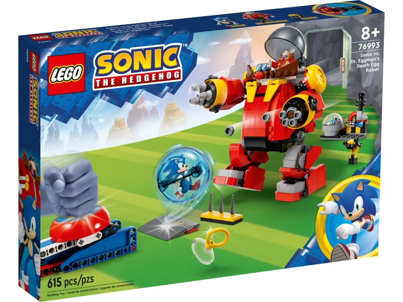 LEGO 76993《音速小子》索尼克大戰蛋頭博士的死蛋機器人（Sonic vs. Dr. Eggman's Death Egg Robot）