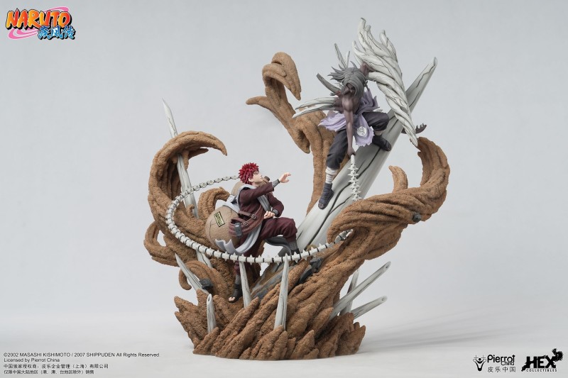 NARUTO ナルト 我愛羅  ガレージキット ガレキ スタチュー①③ NARUTO ナルト 我愛羅 ガレージキット ガレキ スタチュー ①
