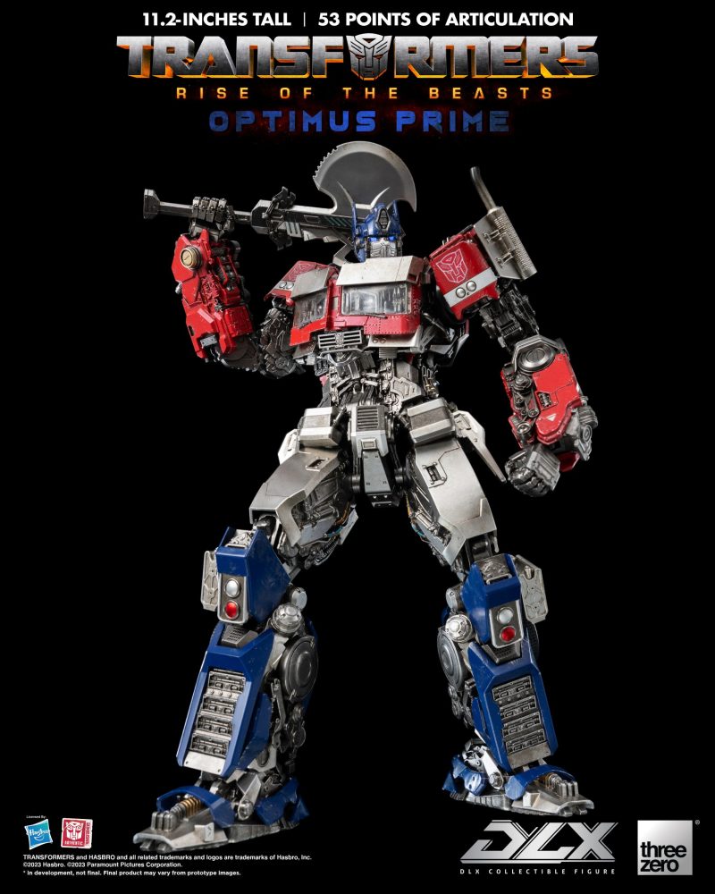threezero DLX《變形金剛:萬獸崛起》柯博文(Optimus Prime)可動人偶 細膩機構魅力大綻放!