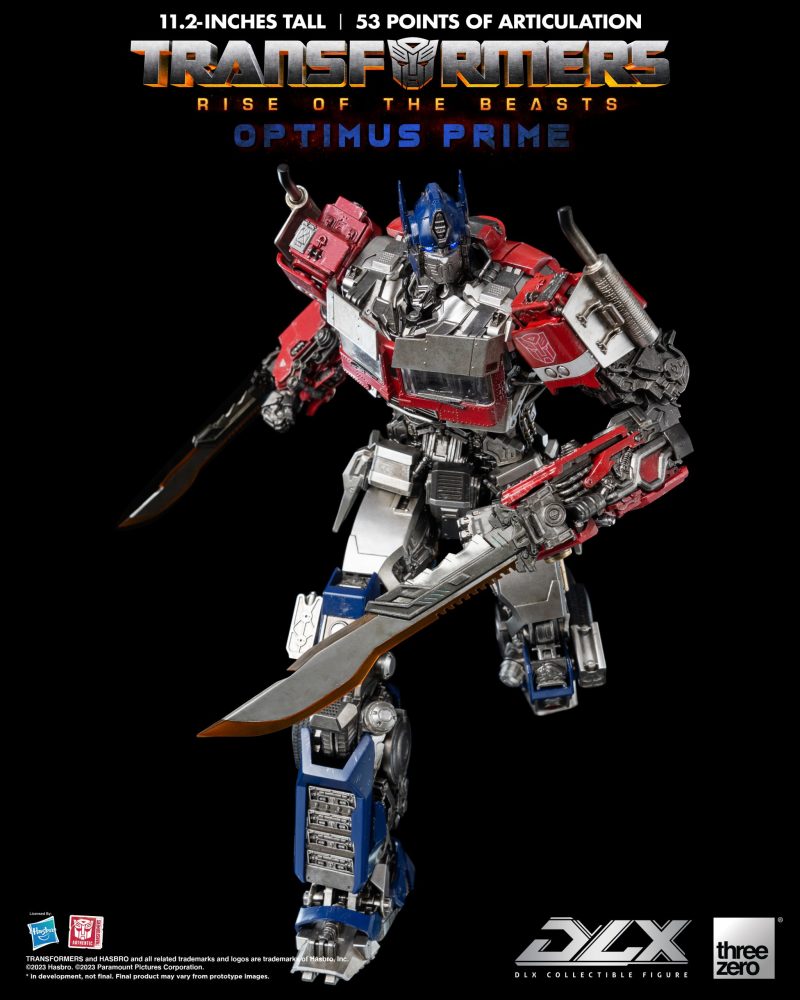 threezero DLX《變形金剛:萬獸崛起》柯博文(Optimus Prime)可動人偶 細膩機構魅力大綻放!