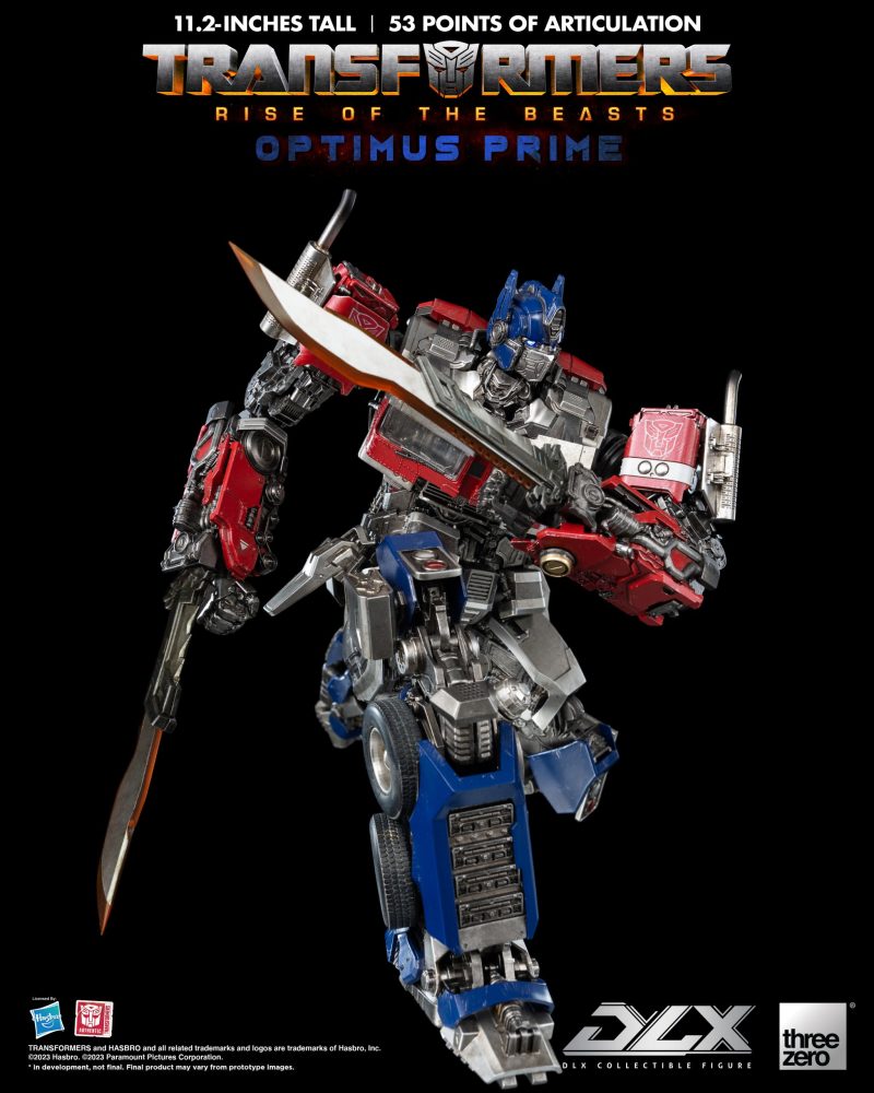threezero DLX《變形金剛:萬獸崛起》柯博文(Optimus Prime)可動人偶 細膩機構魅力大綻放!