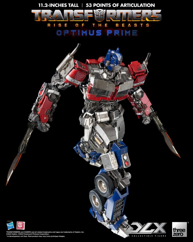 threezero DLX《變形金剛:萬獸崛起》柯博文(Optimus Prime)可動人偶 細膩機構魅力大綻放!
