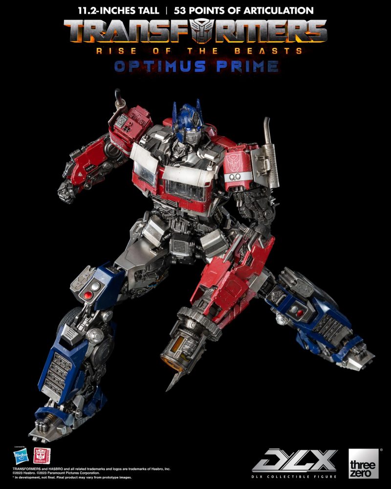 threezero DLX《變形金剛:萬獸崛起》柯博文(Optimus Prime)可動人偶 細膩機構魅力大綻放!