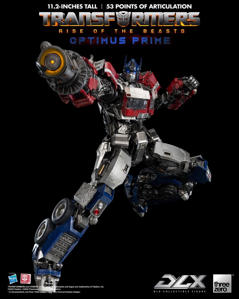 threezero DLX《變形金剛:萬獸崛起》柯博文(Optimus Prime)可動人偶 細膩機構魅力大綻放!