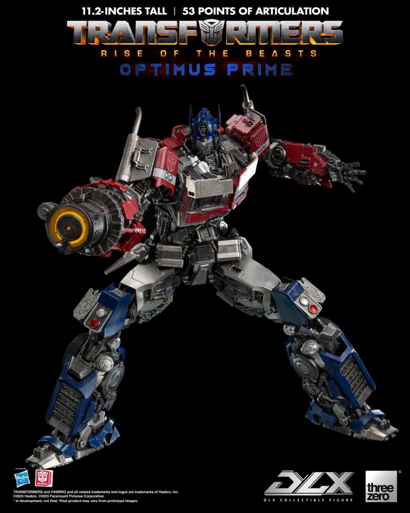 threezero DLX《變形金剛:萬獸崛起》柯博文(Optimus Prime)可動人偶 細膩機構魅力大綻放!