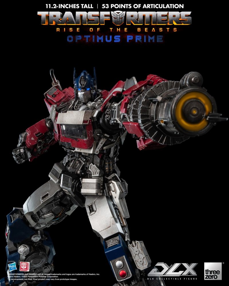 threezero DLX《變形金剛:萬獸崛起》柯博文(Optimus Prime)可動人偶 細膩機構魅力大綻放!