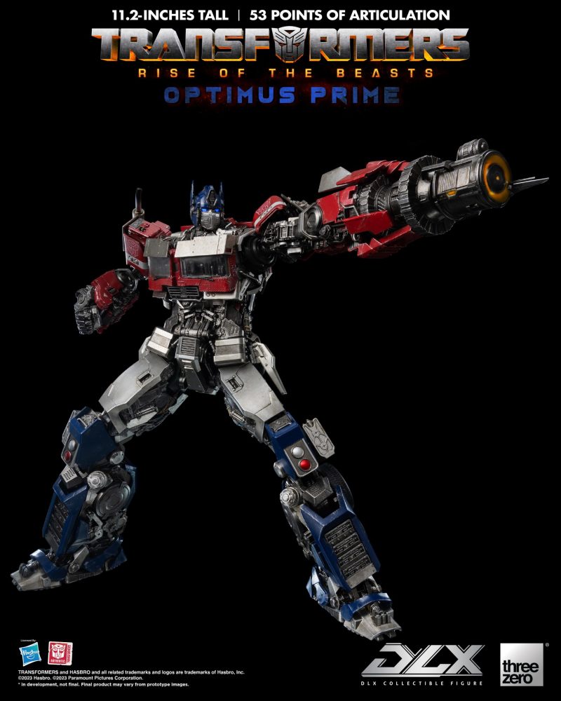 threezero DLX《變形金剛:萬獸崛起》柯博文(Optimus Prime)可動人偶 細膩機構魅力大綻放!