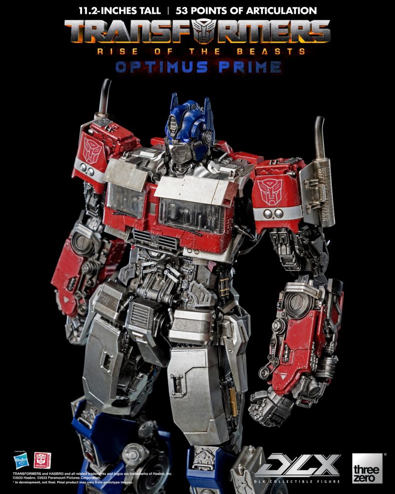 threezero DLX《變形金剛:萬獸崛起》柯博文(Optimus Prime)可動人偶 細膩機構魅力大綻放!