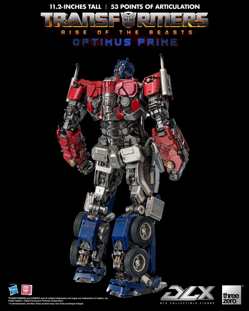 threezero DLX《變形金剛:萬獸崛起》柯博文(Optimus Prime)可動人偶 細膩機構魅力大綻放!