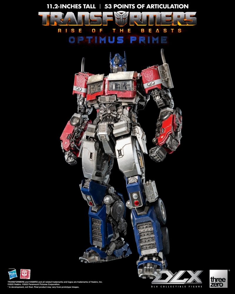 threezero DLX《變形金剛:萬獸崛起》柯博文(Optimus Prime)可動人偶 細膩機構魅力大綻放!