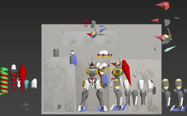 跨越20年的斬艦刀‧一文字斬り！3D列印叁式變異機