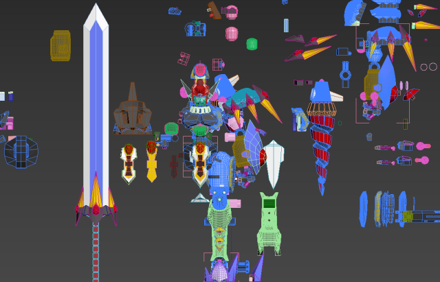 跨越20年的斬艦刀‧一文字斬り！3D列印叁式變異機