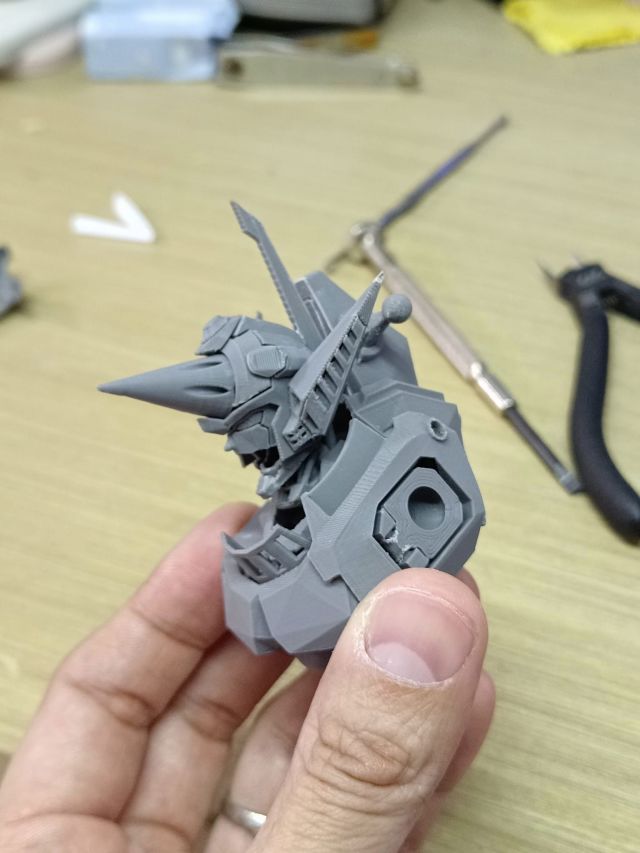 跨越20年的斬艦刀‧一文字斬り！3D列印叁式變異機