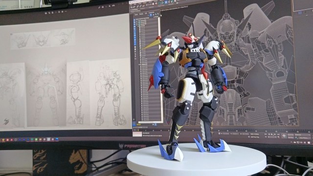 跨越20年的斬艦刀‧一文字斬り！3D列印叁式變異機