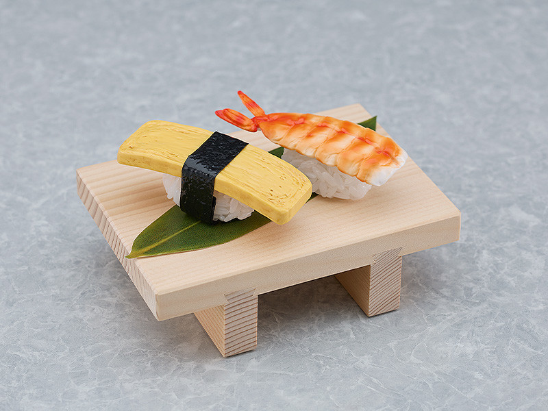 SYUTO 1/1 比例超逼真壽司模型「蝦子壽司、玉子壽司」364粒醋飯的黏著地獄又來啦！