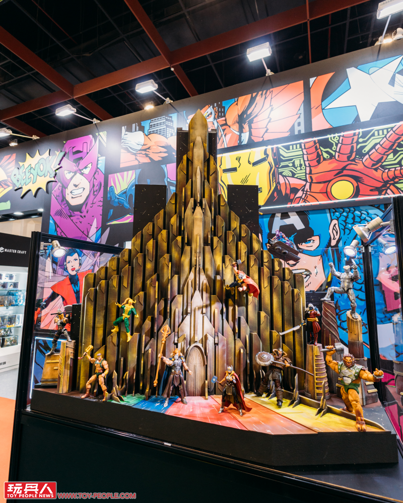 帥氣孩之寶漫威傳奇可動人偶就在【2023 台北國際電影玩具暨玩具創作大展】!