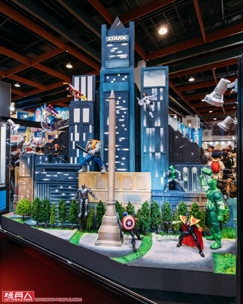 帥氣孩之寶漫威傳奇可動人偶就在【2023 台北國際電影玩具暨玩具創作大展】!