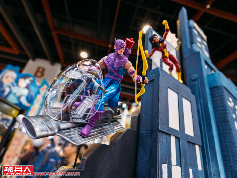 帥氣孩之寶漫威傳奇可動人偶就在【2023 台北國際電影玩具暨玩具創作大展】!