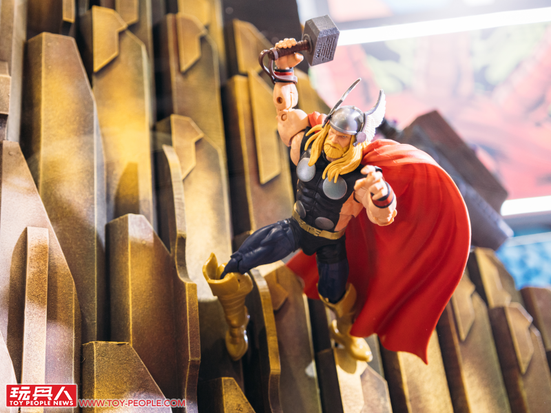 帥氣孩之寶漫威傳奇可動人偶就在【2023 台北國際電影玩具暨玩具創作大展】!