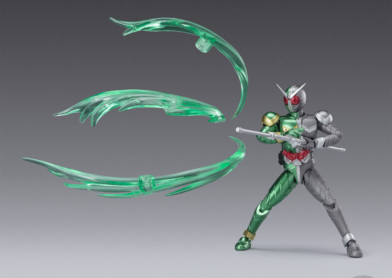 可動食玩『掌動XX 假面騎士W 形態變換套組01』收錄炙熱王牌、旋風扳機、旋風金屬三形態！