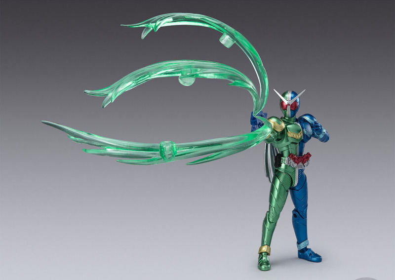 可動食玩『掌動XX 假面騎士W 形態變換套組01』收錄炙熱王牌、旋風扳機、旋風金屬三形態！