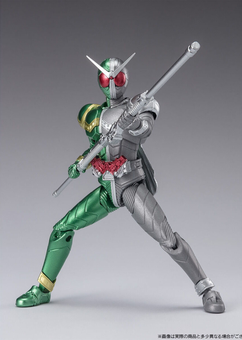 可動食玩『掌動XX 假面騎士W 形態變換套組01』收錄炙熱王牌、旋風扳機、旋風金屬三形態！