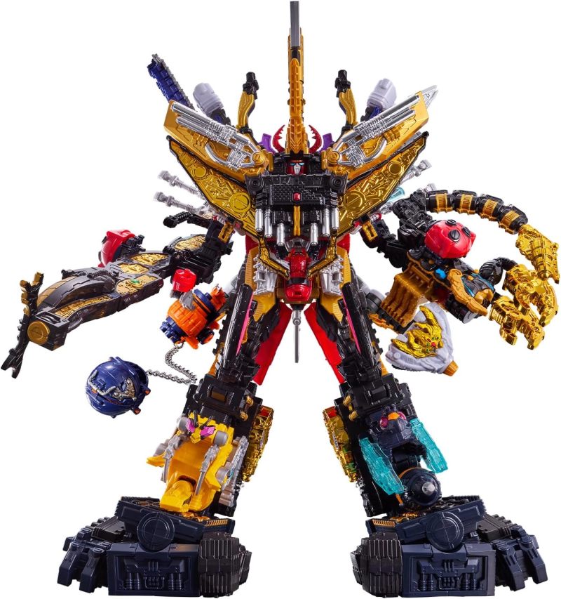 準備進行 20 機大合體！王樣戰隊君王者『DX王者南洋大兜蟲 守護者武裝赫克力士斧套組』商品情報公開