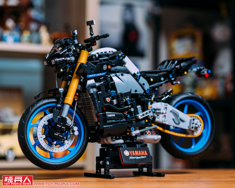LEGO 42159「YAMAHA MT-10 SP」開箱報告 科技系列目前最精密複雜的變速箱機構搭載！