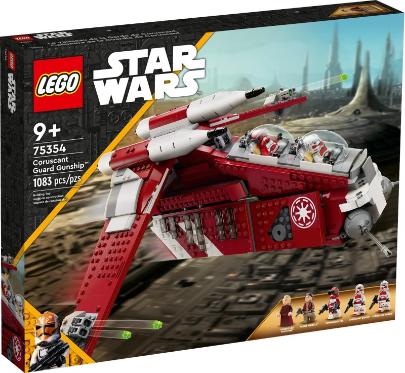 LEGO 75354《星際大戰》科羅森守衛砲艇(Coruscant Guard Gunship) LEGO 75354《星際大戰》科羅森守衛砲艇(Coruscant Guard Gunship)