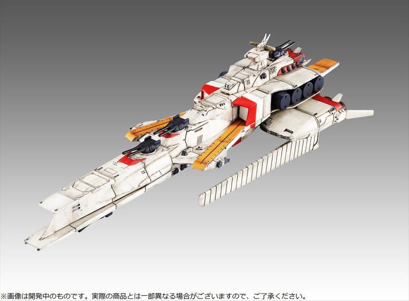 《機動戰士鋼彈 逆襲的夏亞》登場戰艦『C.F.SP 拉・凱拉姆 Re. 完成品模型』以新版塗裝再登場！