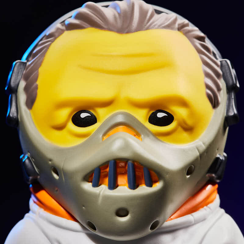 TUBBZ《沉默的羔羊》人魔「漢尼拔·萊克特」化身黃色小鴨 依舊散發出危險氣息!