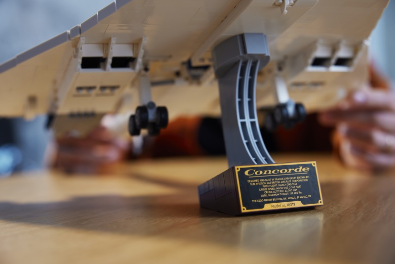 LEGO 10318 Icons 系列「協和號客機」(Concorde)用樂高再次重現超音速載客的飛天雄姿!