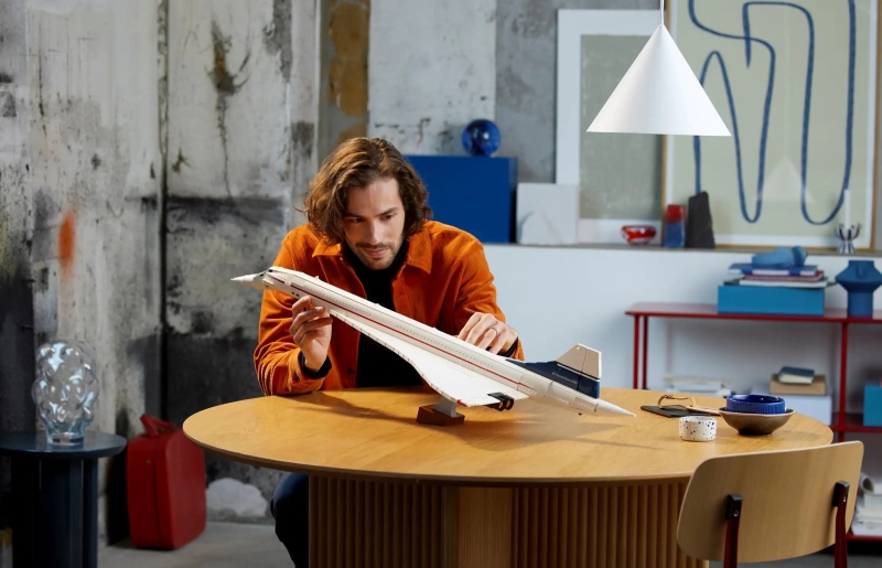 LEGO 10318 Icons 系列「協和號客機」(Concorde)用樂高再次重現超音速載客的飛天雄姿!