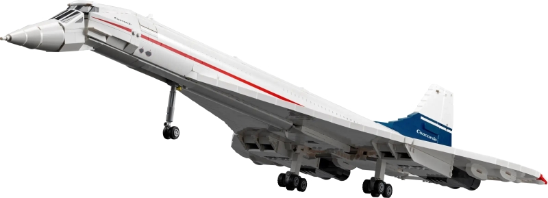 LEGO 10318 Icons 系列「協和號客機」(Concorde)用樂高再次重現超音速載客的飛天雄姿!