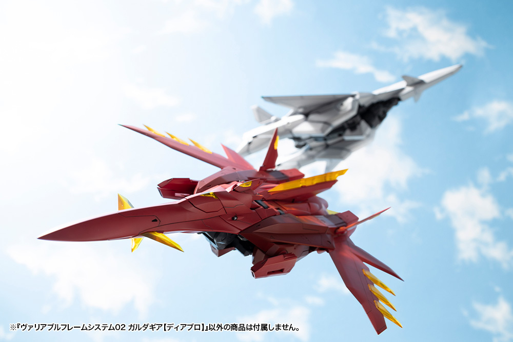 M.S.G『可變骨架系統02 迦樓羅機甲 2 號機【暗黑破壞神】』大量新規零件再現惡魔般新造型!