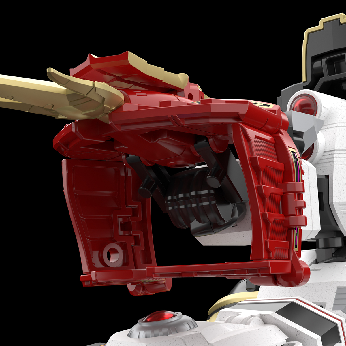 白虎氣傳獸登場『SMP食玩 五星戰隊大連者 王大牙』再現武人形態變形、牙大王合體機構!