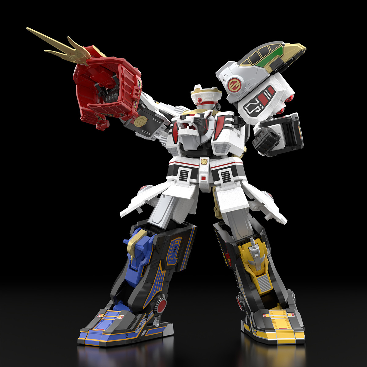 白虎氣傳獸登場『SMP食玩 五星戰隊大連者 王大牙』再現武人形態變形、牙大王合體機構!