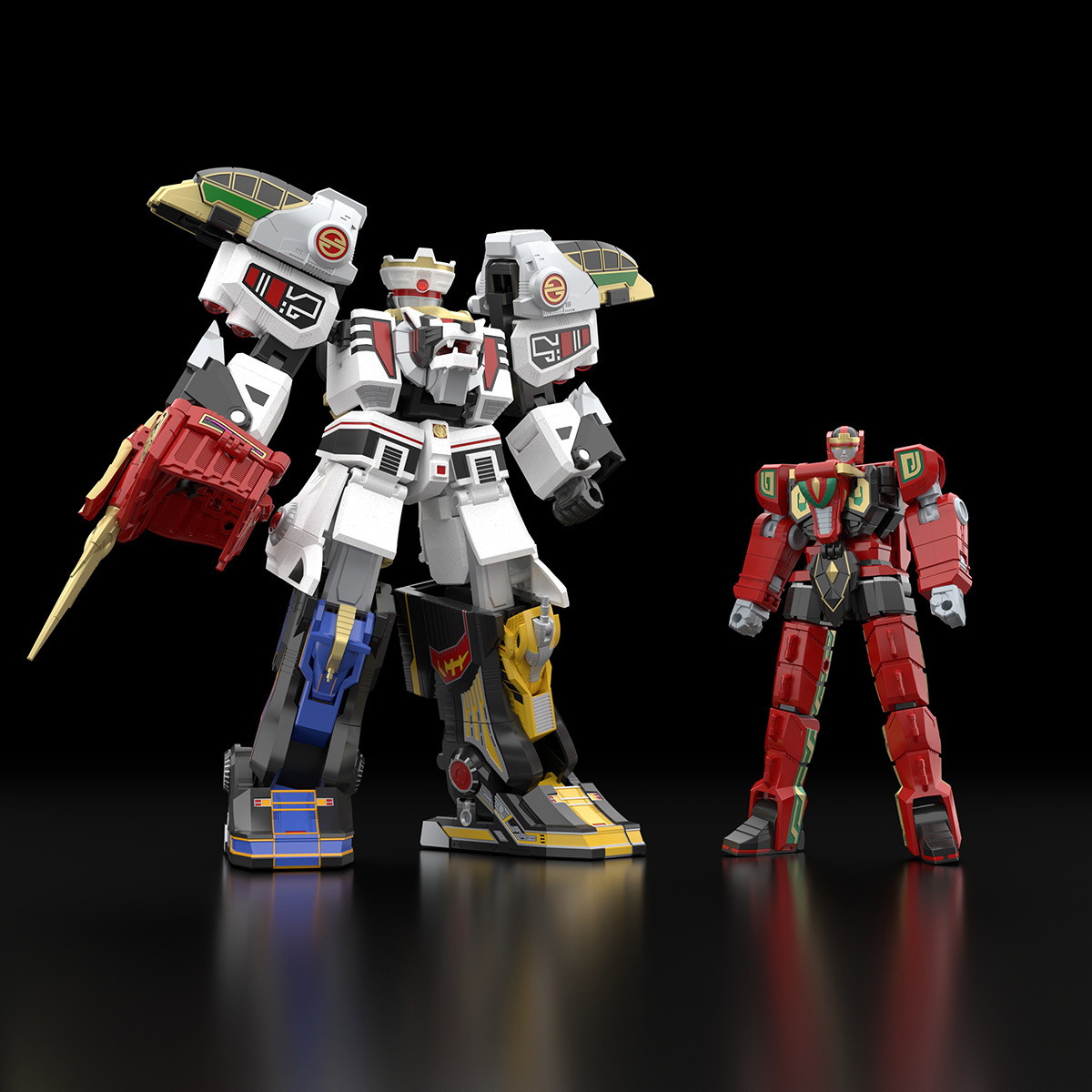 白虎氣傳獸登場『SMP食玩 五星戰隊大連者 王大牙』再現武人形態變形、牙大王合體機構!