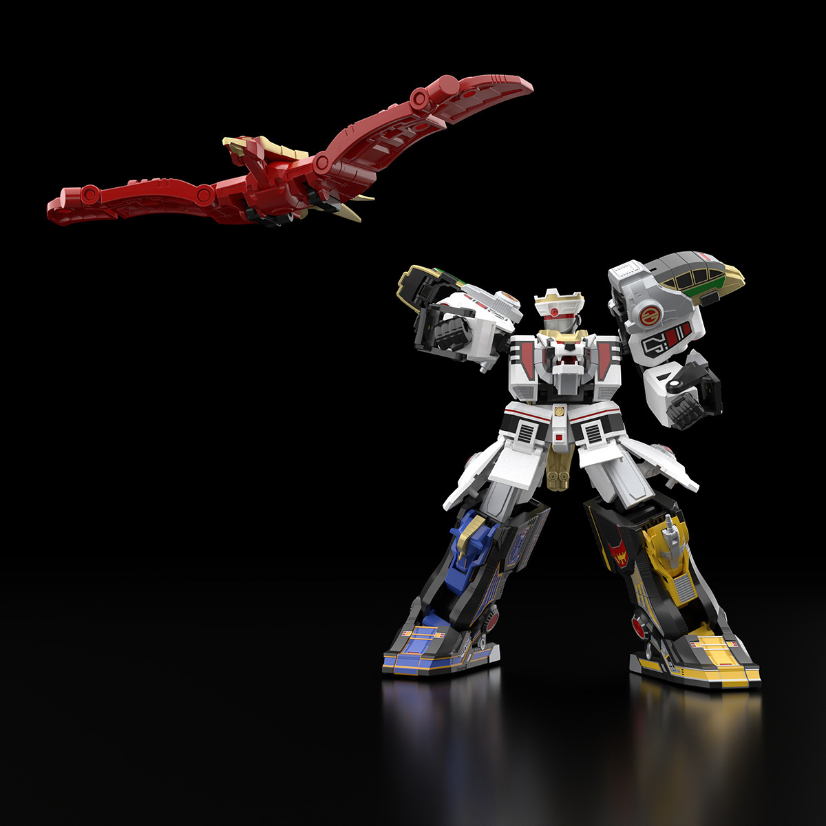白虎氣傳獸登場『SMP食玩 五星戰隊大連者 王大牙』再現武人形態變形、牙大王合體機構!
