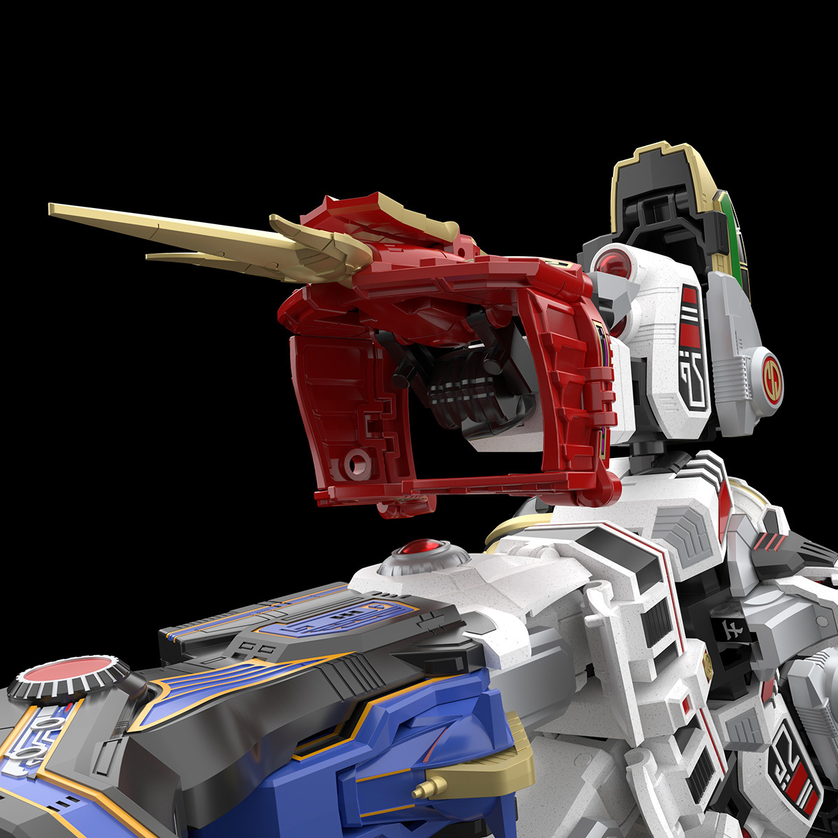 白虎氣傳獸登場『SMP食玩 五星戰隊大連者 王大牙』再現武人形態變形、牙大王合體機構!