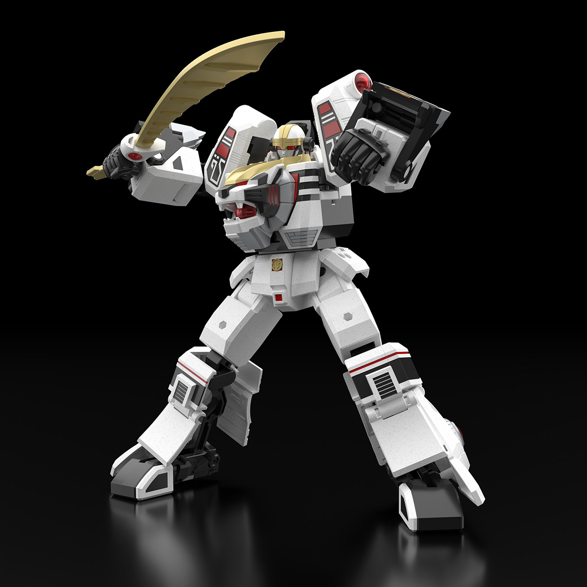 白虎氣傳獸登場『SMP食玩 五星戰隊大連者 王大牙』再現武人形態變形、牙大王合體機構!